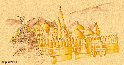 Carnet de Route Inde (Rajasthan), écrit et illustré par Philippe Bichon.