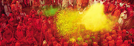 La fête de Holi en Inde La fête de Holi en Inde