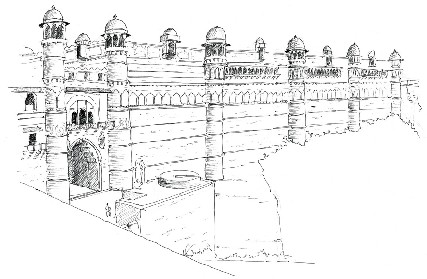Gwalior (extrait du nouveau carnet de voyage de Phil : Madhya Pradesh et Benares) Gwalior (extrait du nouveau carnet de voyage de Phil : Madhya Pradesh et Benares)
