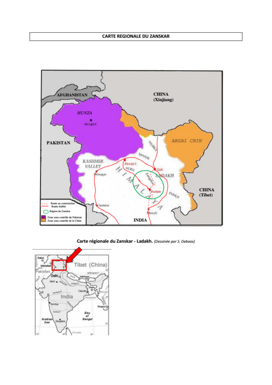 Présentation sommaire du Zanskar Présentation sommaire du Zanskar